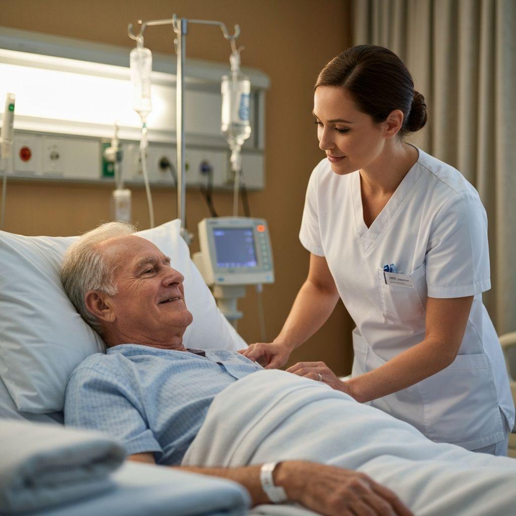 Specialized Care - Professional caregiver providing specialized support to adult
